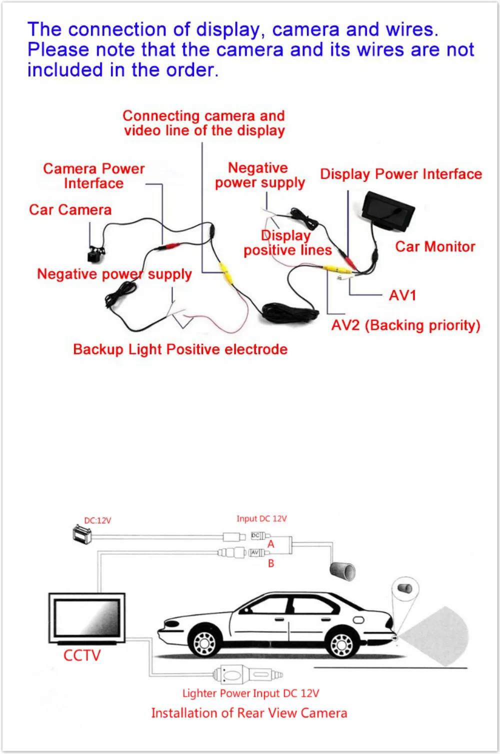 Leemsp à Prova Câmera de Visão Traseira do Carro Câmera de Estacionamento Reverso para Ford Água Visão Noturna Backup Focus 2 Sedan 2005-2011 C-max Dhd hd 16 Câmera veicular