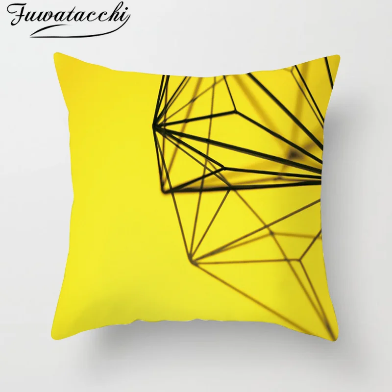 

Fuwatacchi Nordic Style Diamond Paint Cushion Cover Geometric Diamond Throw Pillow Cover Decorative Pillows Case Home Sofa Decor