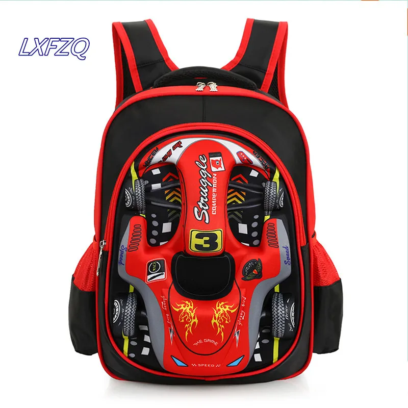 

mochilas escolares infantis Car styling school bag school bags for girls Children's backpack School knapsack Backpack for boys