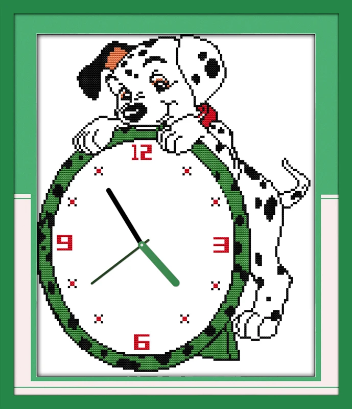 Набор для вышивки крестиком Hold on times 14 карат 11 настенные часы с рисунком на холсте
