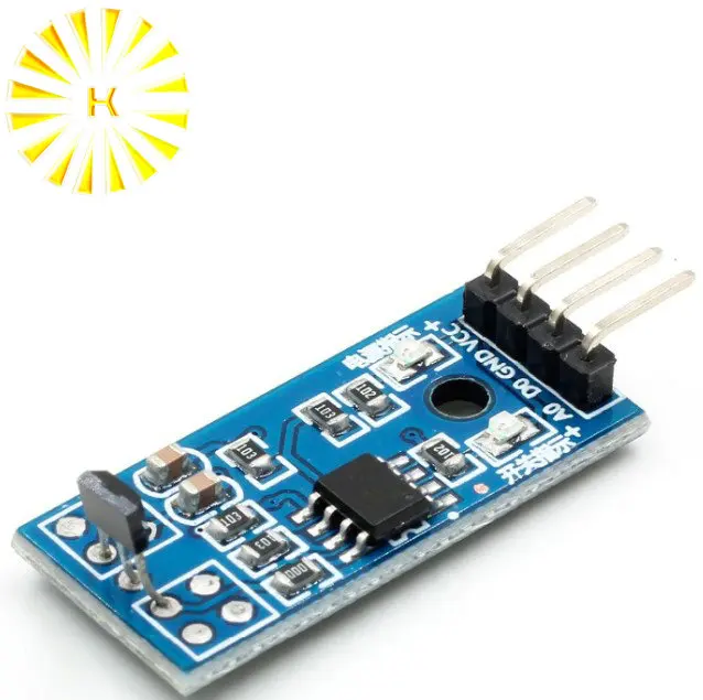 

Hall Sensors Module 3144E 4pin Hall Switch Speed Magnetic Switches Speed Counting Sensor Module For Arduino Smart Car
