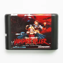 Картридж для игры Вампир убийца новейшая 16 битная игровая карта