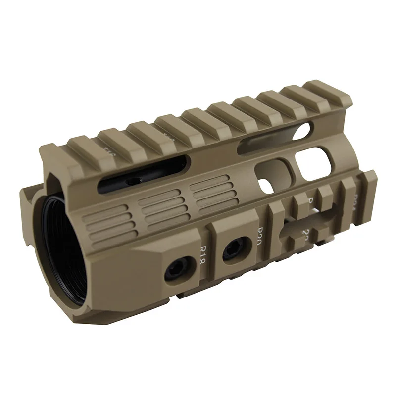 - de para Airsoft Alta Qualidade Polegada Handguard Sistema Ferroviário & Combinação Terno bk Aeg m4 - M16 Cqb 4.0 10 Acessórios e suporte de extensão