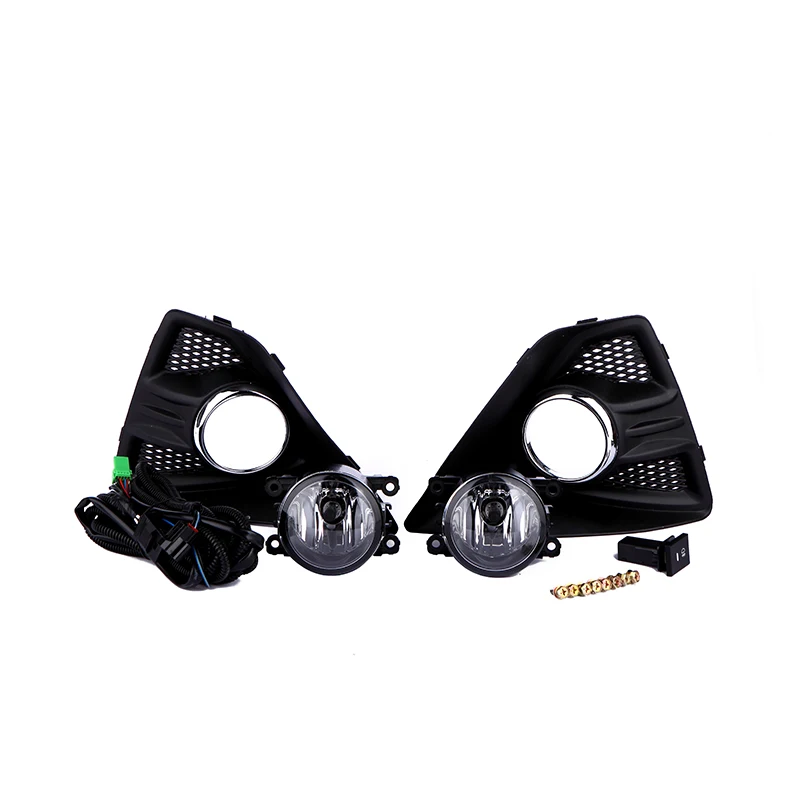 

eOsuns halogen fog lamp for ford focus chtchback 2009, with fog lamp bulb, wire harness, fog lamp cover and switch