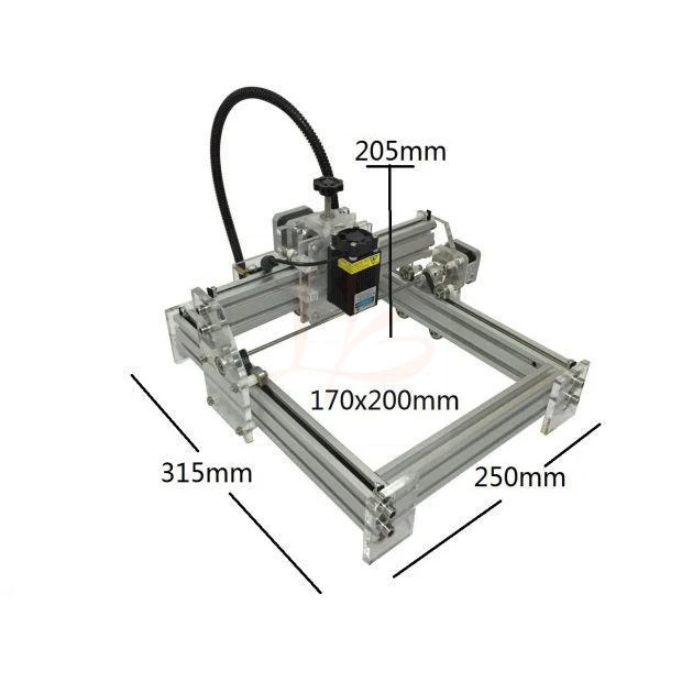 

Desktop DIY Violet 2017 Laser Engraving Machine Picture CNC Printer metal marking