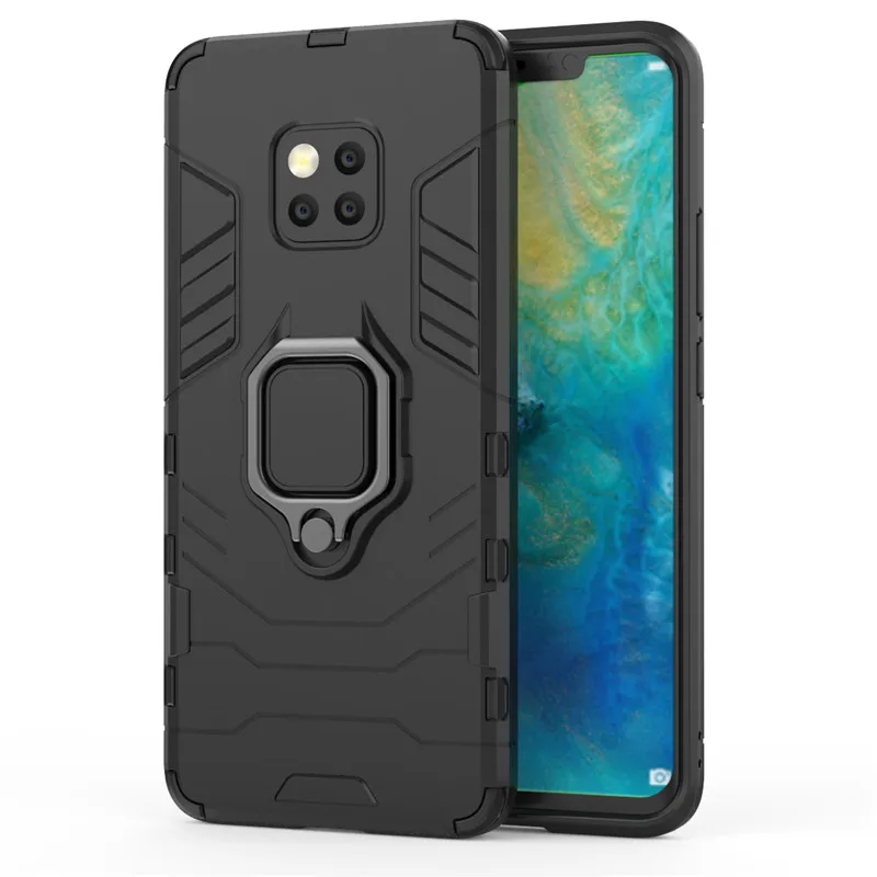 For HUAWEI Mate 20 Pro Case Car Holder Magnetic Suction Ring Bracket Rugged Armor Phone Cover For HUAWEI Mate 20X  20 Lite Capa (6)