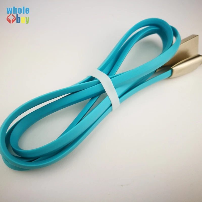 100 шт./лот, высокое качество, 1 м, 2 м, 3 м, Micro 5pin, 8 pin, type-C, 3D, цинковый сплав, быстрая зарядка, синхронизация данных для samsung, sony, LG, Xiaomi, iphone