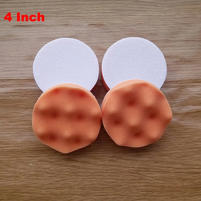 

Youwinme 1pcs 4 Inch Polishing Waxing Wave Sponge Paint Care Wash Cleaning Tool Buffing Foams Pad For Auto Car Truck