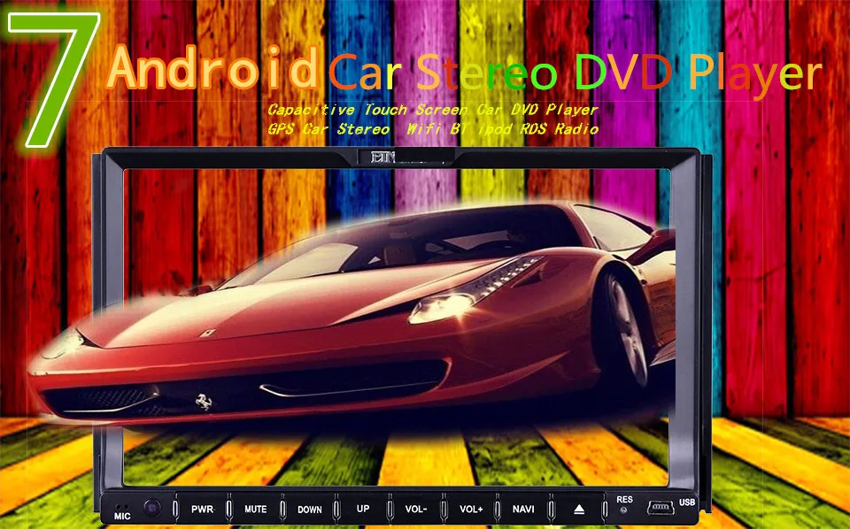 Free Camera+3G Android 4.2 Car DVD Player GPS Navi...