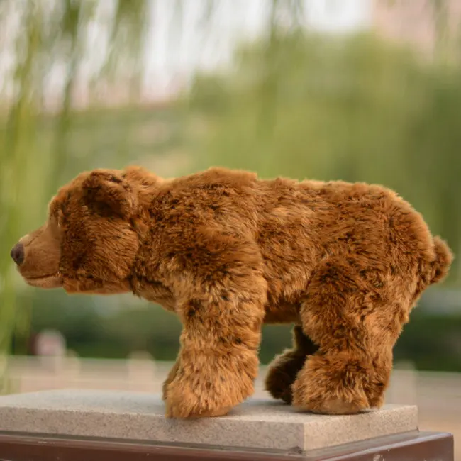 Большой мягкий коричневый медведь, кукла, плюшевая игрушка животные игрушка-подушка хорошего качества подарок на день рождения магазин игрушек