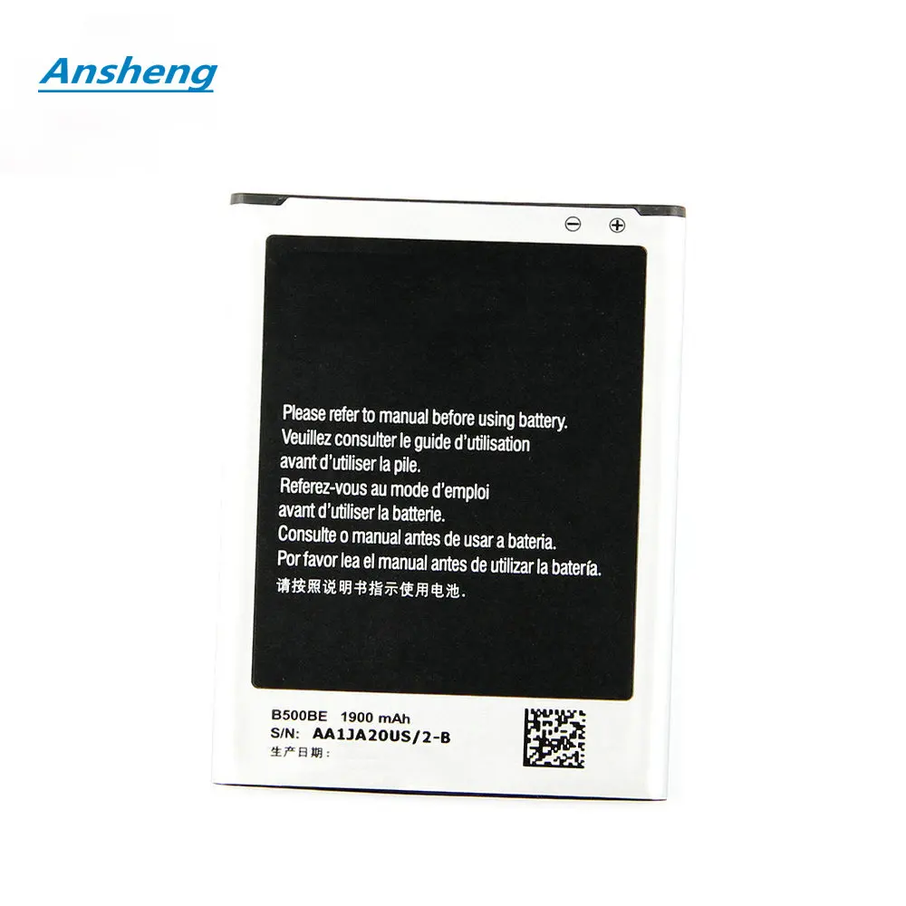 Аккумулятор Ansheng B500BE 1900 мА · ч для Samsung GALAXY S4 Mini I9190 I9192 I9195 I9198 S4Mini | Мобильные