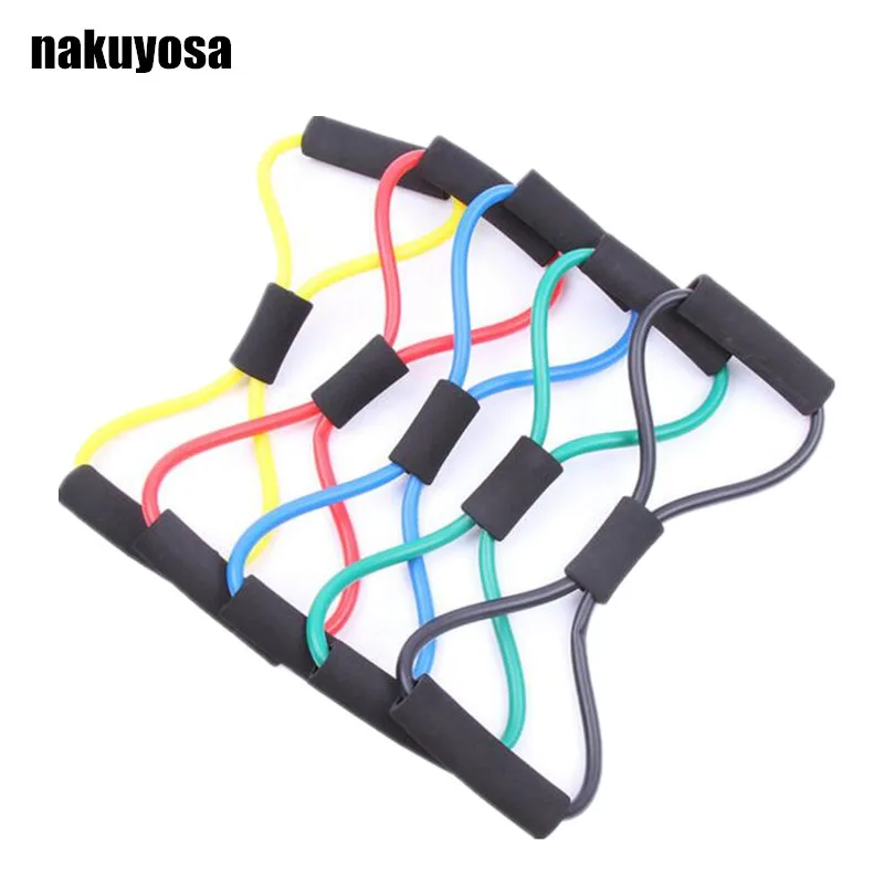 

8 Word Chest Developer Bodybuilding Equipment Resistance Training Workout Yoga At Home With A Tube 8 Rally Is A Fitness Tool