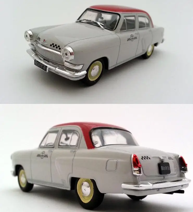 1:43 scale alloy car models high simulation Volga TAXI car toysdiecast metal modeleducational toy v