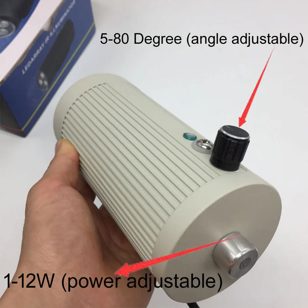 CCTV светодиодный S 12 Вт Массив ИК светодиодный осветитель светильник 850nm ИК инфракрасный Водонепроницаемый ночного видения 10-100 м CCTV заполняющий светильник для камеры видеонаблюдения