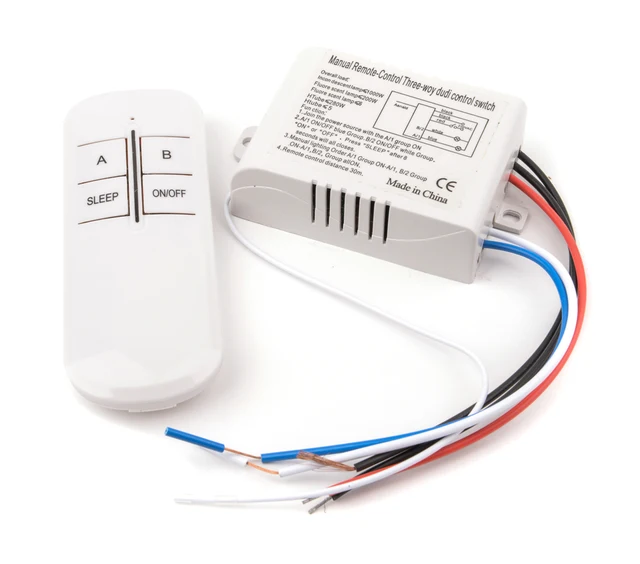 220v 2 Ways On Off Wireless Remote Control Switch Digital 220v 2 Ways On Off Wireless Remote Control Switch Digital For Lamp Light Ht036