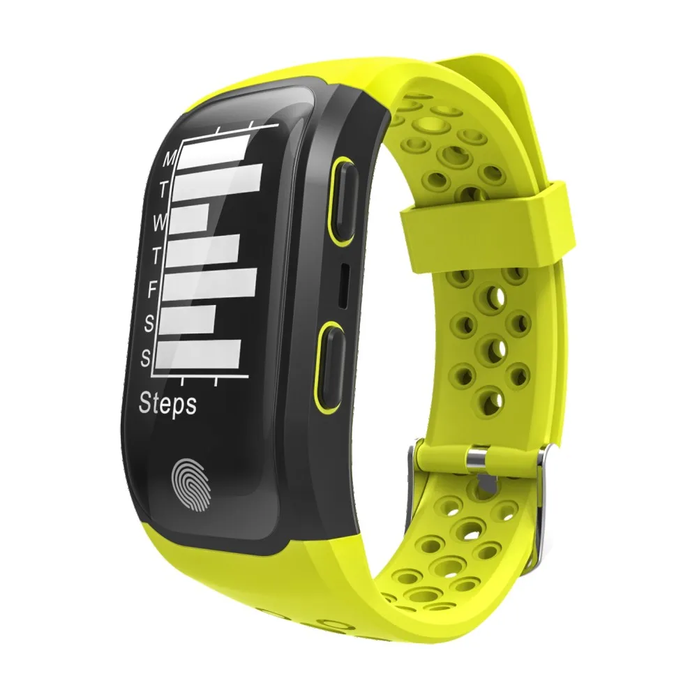 S908 G03 gps фитнес динамический сердечный ритм умный Браслет IP68 Водонепроницаемый умный Браслет трекер Smartband часы