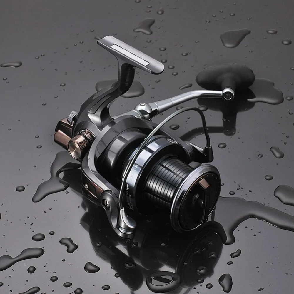 Metal 13+1BB Long Shot Spinning Fish Reel Baitcasting Left Right Hand Changeable Throwing Carp Fishing Reel Wheel