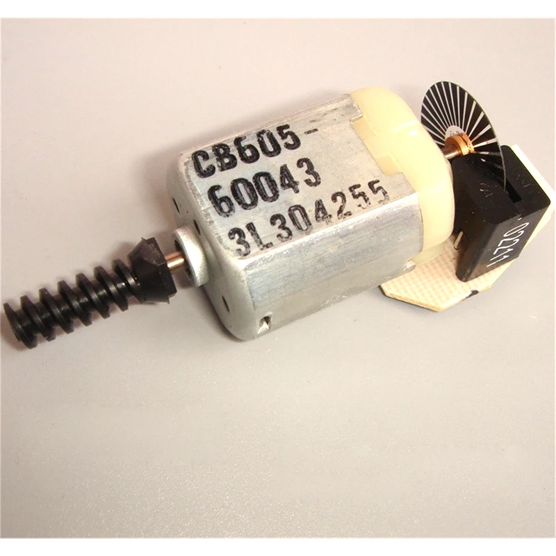 

Dechang 130 DC micro brush motor with AB 2 phase photoelectric encoder Code disk speed measuring servo motor 5-12V 7000rpm