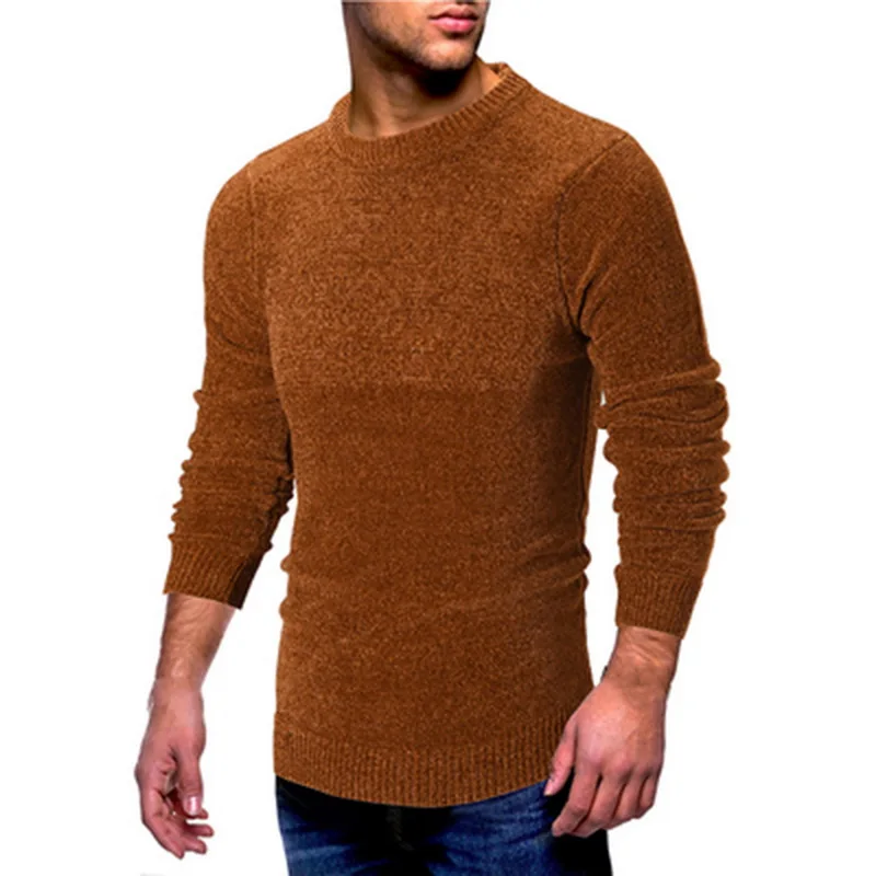 CALOFE Male 2018 Rnning Sports Sweaters Solid Men's Pullover Sweater