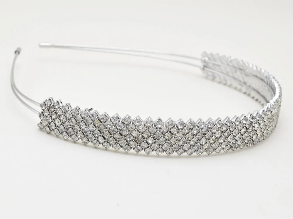 Diarios de noiva Tiaras e Coroas de Strass Casamento Acessorios Para o Cabelo Hairbands Headbands Cabelo De Noiva Jóia Do Cabelo Do Casamento (3)