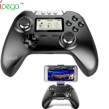 

iPEGA PG-9063 Wireless Bluetooth Joystick Gamepad Controller with LCD Screen for Android iOS Smartphone PC Laptop TV Box