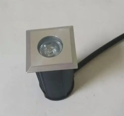 

Hot!!! Stainless Stain Waterproof IP68 3W LED underground light 3W Square LED buried lights IP68 Outdoor light AC/DC12V