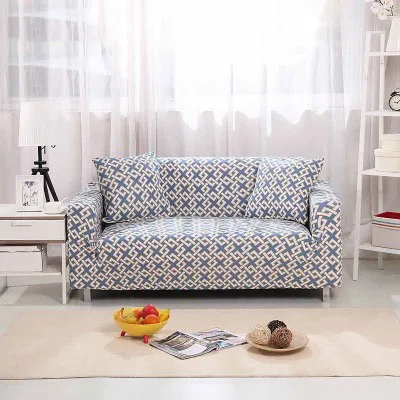 Sofa cover 2 WLIARLEO все включено чехол для дивана эластичный Анти-Клевый чехол с мультяшным принтом чехлы для диванов для гостиной fundas диван - Цвет: Sofa cover 2