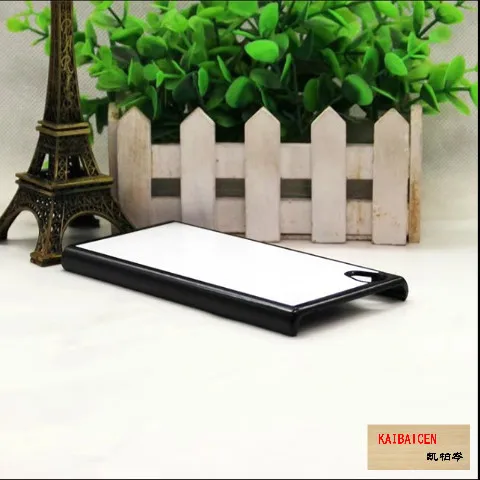 Для Sony Xperia L1 PC Пластик Жесткий DIY 2D Сублимация пустой чехол с алюминиевой пластиной