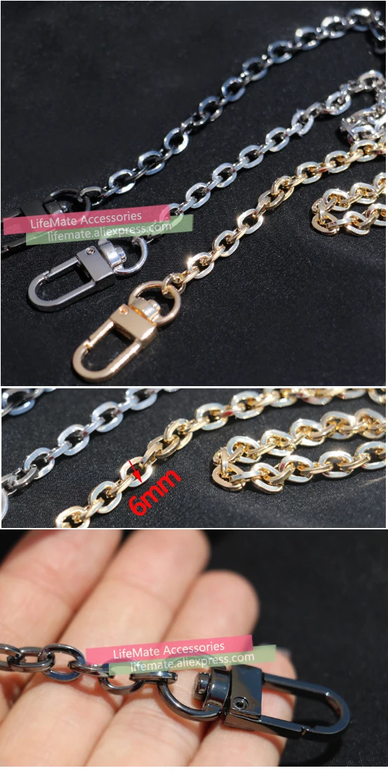 purse chain by the foot