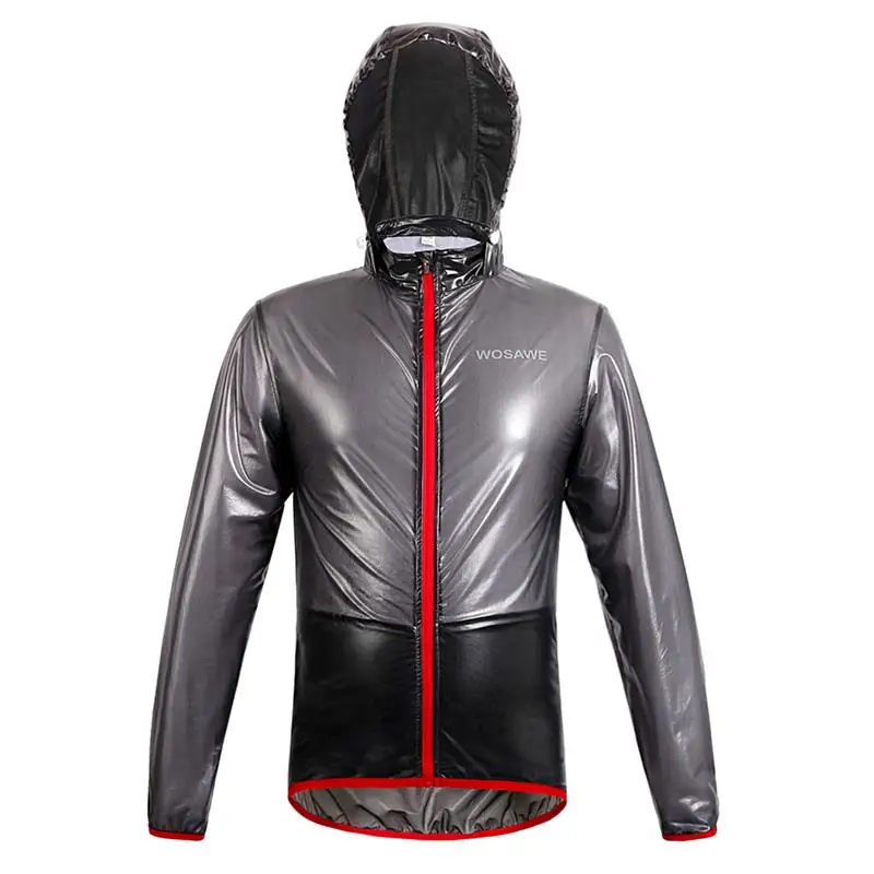 

2017 WOSAWE Cycling Jacket Multi function Rain Jackets Waterproof Windproof Mtb Bike Bicycle Jersey Ciclismo Rain coat with hood