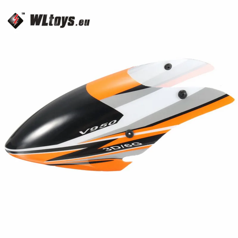 

High Quality Original WLtoys V950 RC Helicopter Part Canopy Set V.2.V950.023 Canopies RC Toys Models Frame Parts Accessories