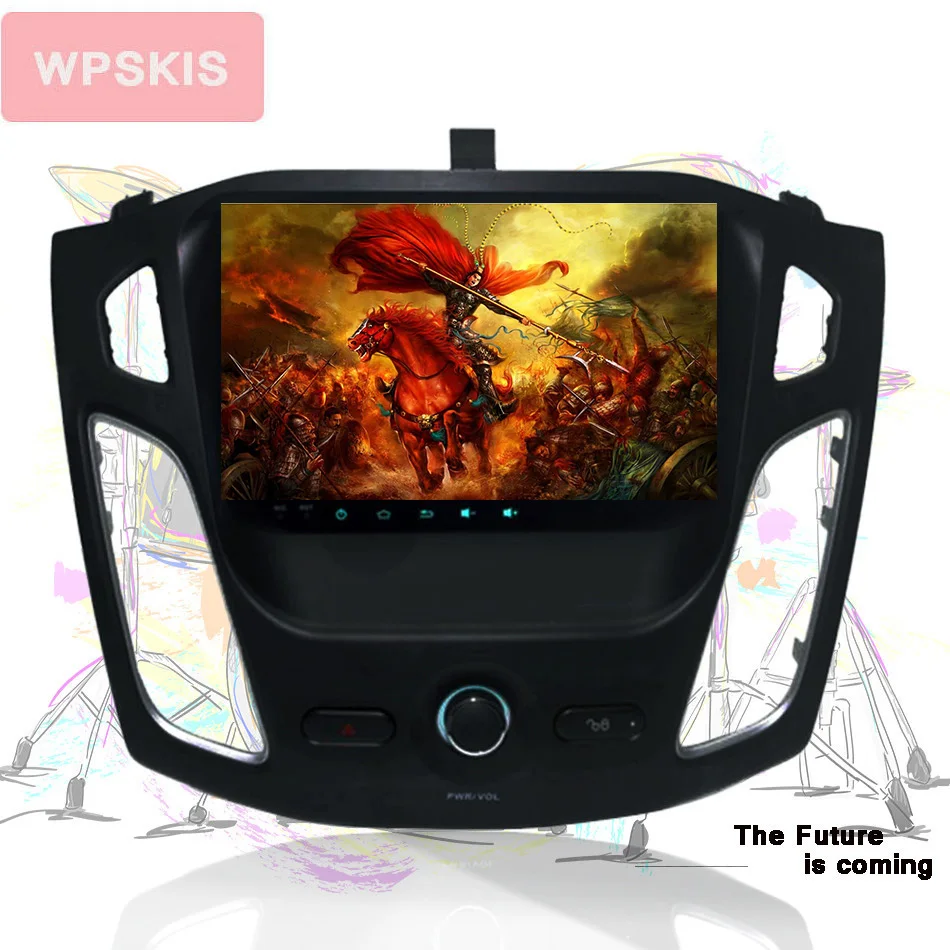 Clearance 2Din Car DVD For Ford Focus 2012 2013 2014 GPS Navigation Radio FM Bluetooth multimedia video Player Android 9.0 4+64 Head unit 4
