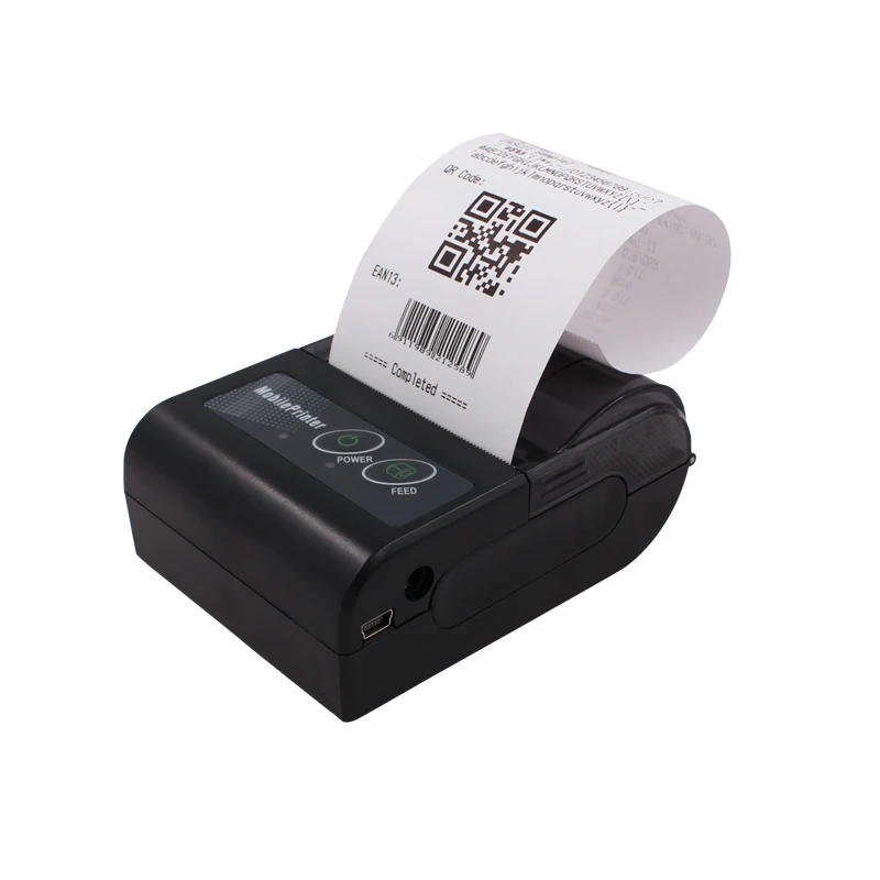

NoEnName_Null Bluetooth Thermal Printer Portable Receipt Machine Printing Support USB Connection POS 56mm 80mm/s