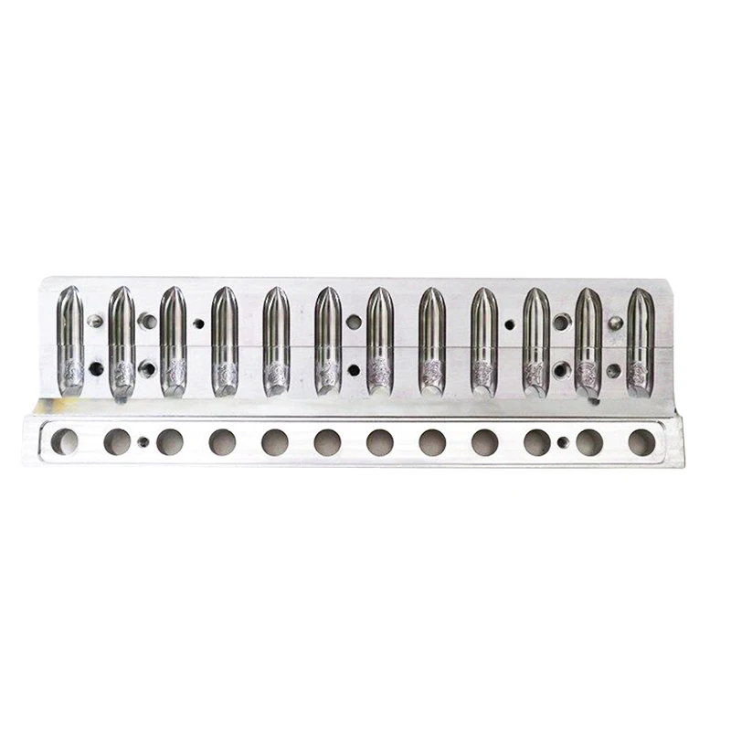 1 Set 12.1mm Cavities Chinese Zodiac Signs Shape Aluminium Lipstick Mould 12 Holes DIY Lip Mold Filling Bird Mouth Hot|Наборы