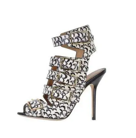 blanc 2019 Embelli Talons Slingback Filles Peep Bottes As Hauts Sandales multi Bottines Abesire Toe Spéciale Sexy Offre Pictures Boucles Spartiates Femmes 34RL5Aj