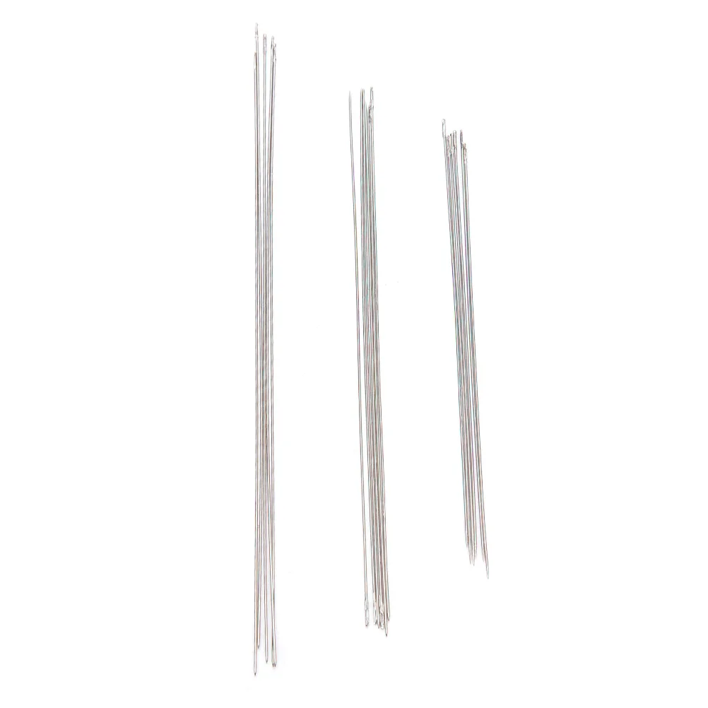 High Quality 40 PCS Beading Needles Threading Cord Fine Jewelry Tools DIY Crafts Making Accessories 80/100/120mm