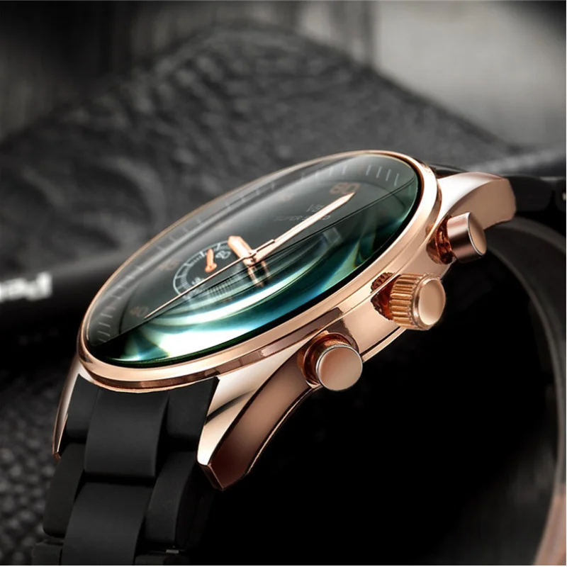 Новое поступление модные силиконовые спортивные мужские часы Топ люксовый бренд кварцевые наручные часы Авто Дата Мужская одежда Reloj Relogio Masculino
