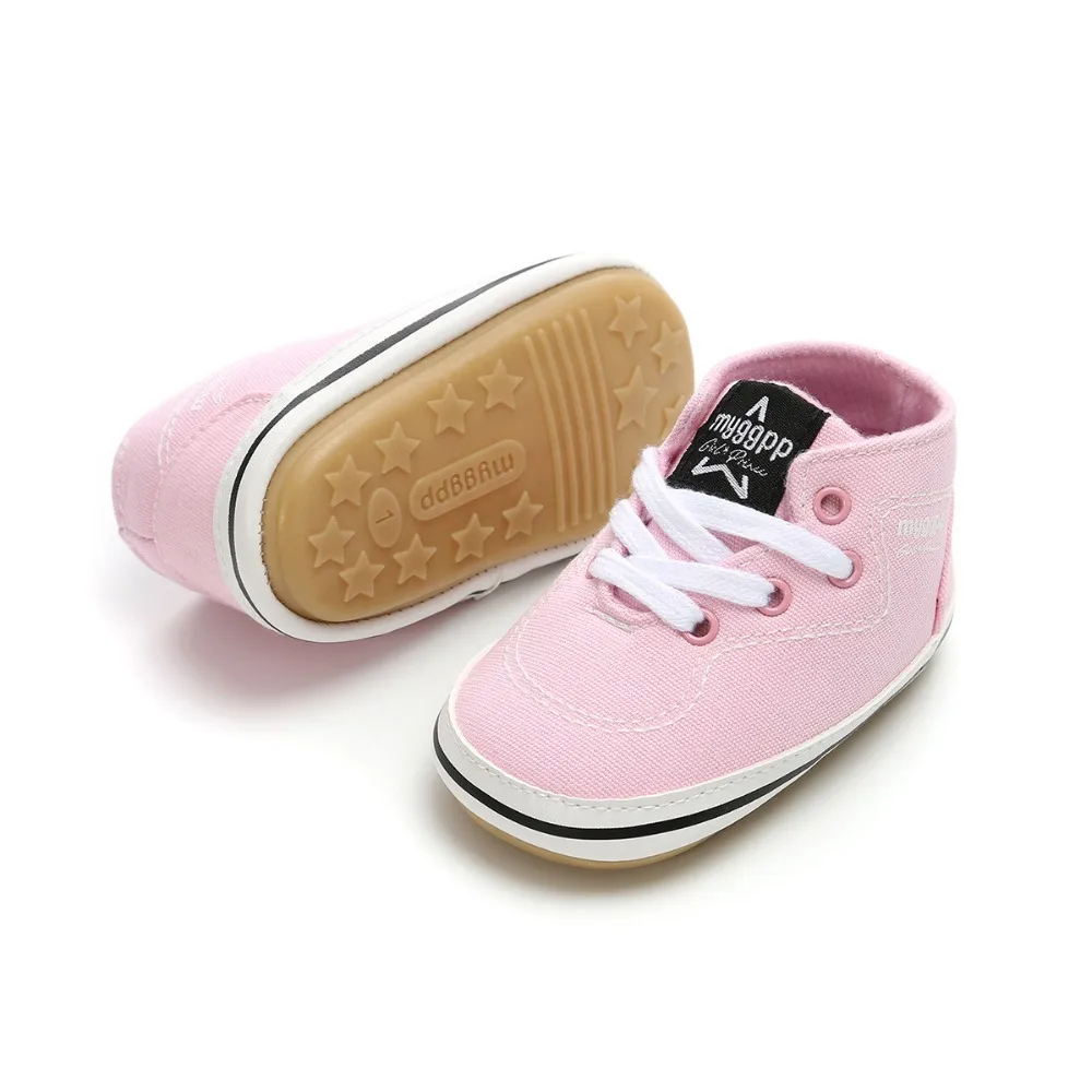 Обувь для маленьких мальчиков и девочек, Осенние парусиновые хлопковые кроссовки для новорожденных, мягкая повседневная обувь для