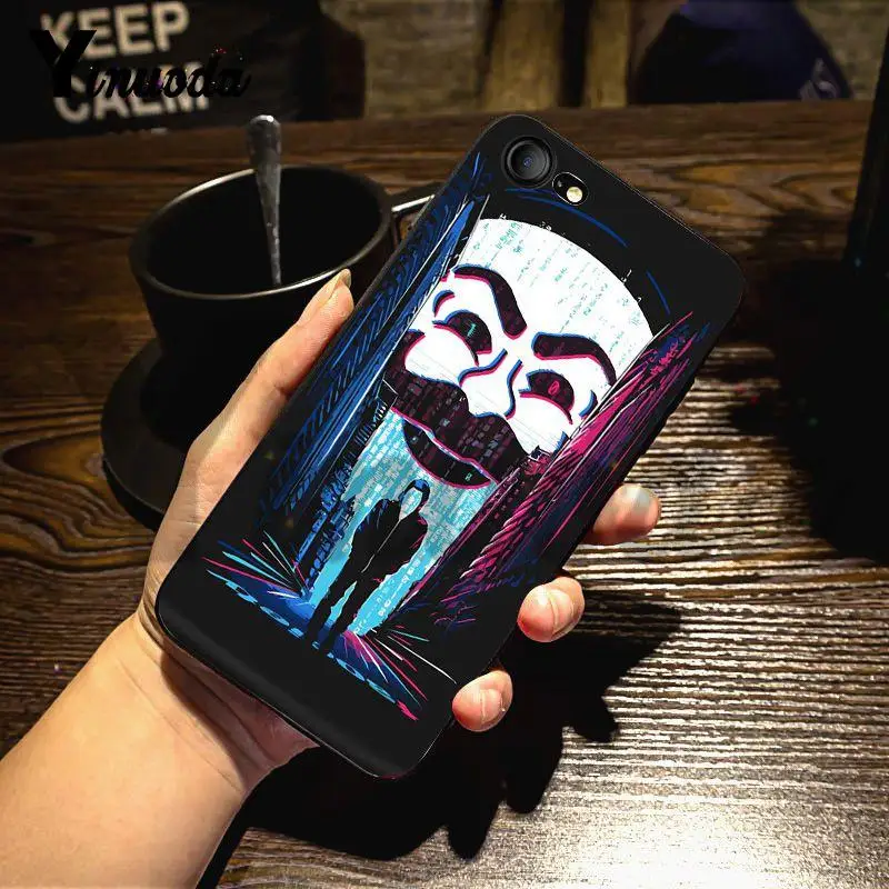 Yinuoda Mr Robot первоклассные аксессуары для телефонов Чехол для iPhone X 6 7 6s 7plus 8 8Plus XS XR 5C SE 11 11pro 11promax