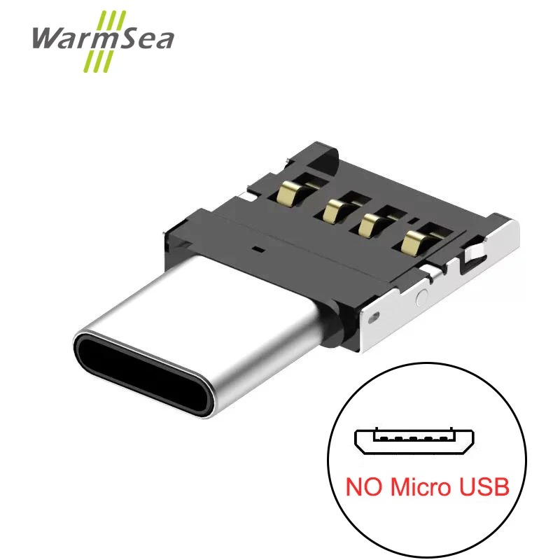 Адаптер с портом USB Type-C OTG папа на 2 0 мама | Мобильные телефоны и аксессуары