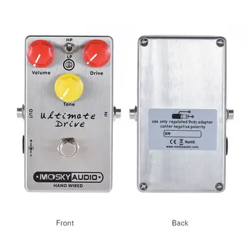 

NEW Arrived Hand-Made Ultimate Drive | Overdrive/Distortion Guitar FX Pedal