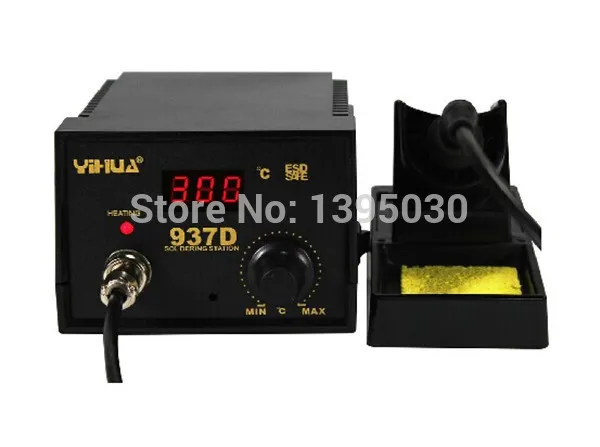 

US Local Shipping 937D+ Soldering Station SMD Heater Iron Welding ESD Welder Digital Tool