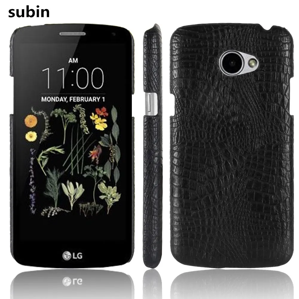 Subin New Arrival For Lg K5 Case Luxury Crocodile Skin Protective Cover