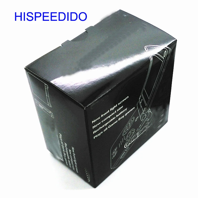 Hispeedo для игровой консоли GBA SP новая розничная упаковка картонная коробка для Gameboy Advance SP новая посылка