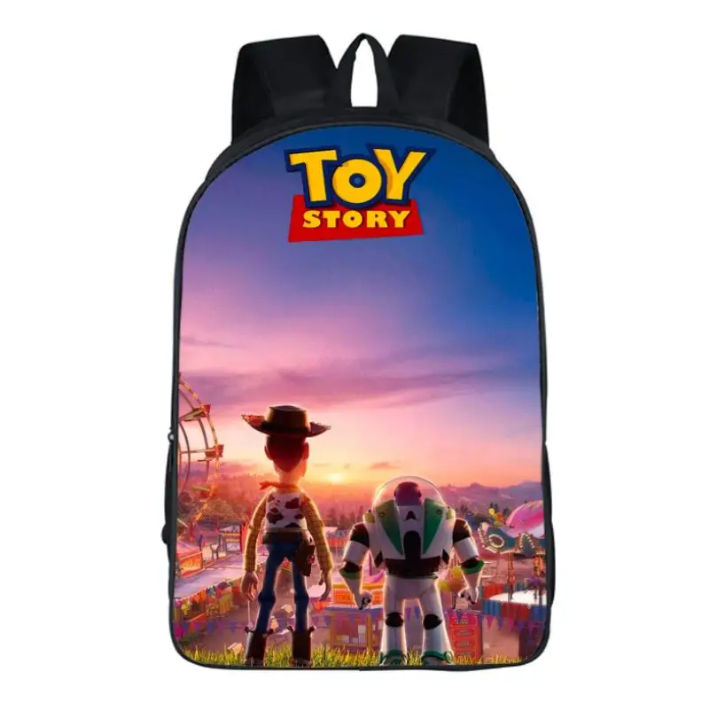

Toy Story Buzz Lightyear Woody Backpack Animal Anime Toy Story School Bags Toddlers Boys Girls Teenager Mochila Gift Bolsa