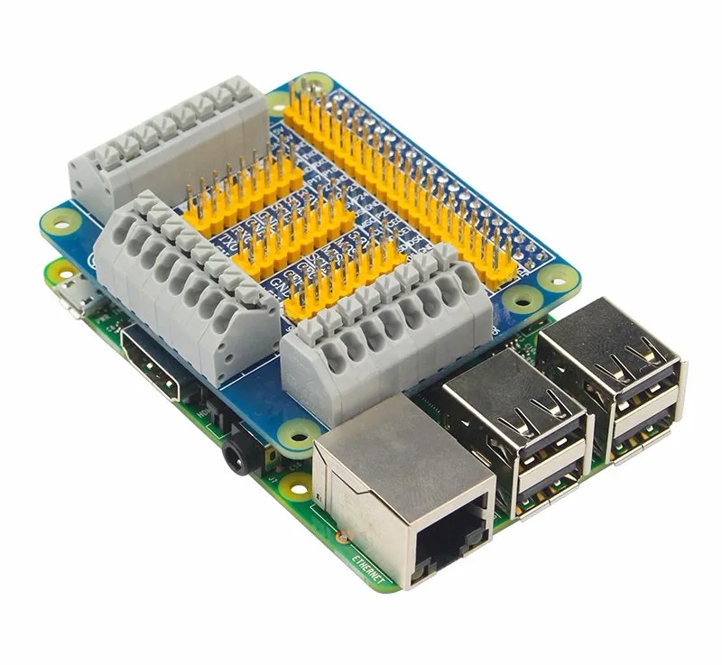 Raspberry Pi 4 Модель B GPIO Плата многофункциональная Плата расширения также для Rpi3 оранжевый Pi PC банан Pi пластина переходника GPIO