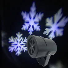 Factory Directly Christmas Lights White Snowflake Lamp Moving Projector for Xmas Lighting Indoor Use Weeding Holiday Decoration