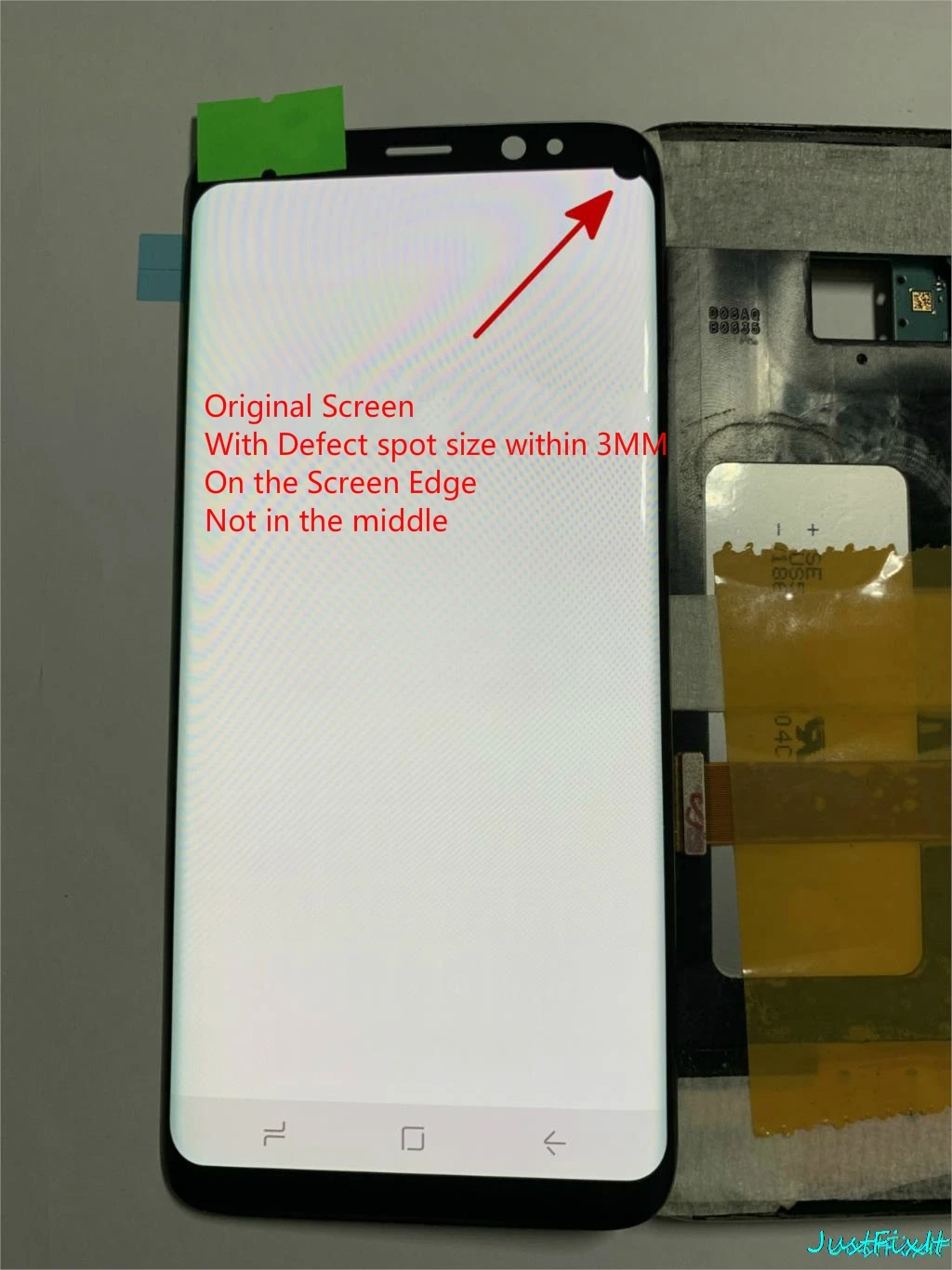 Для samsung Galaxy S9 g960F S9 PLUS S9+ G965f дефект пятно ЖК-дисплей сенсорный экран дигитайзер супер AMOLED экран