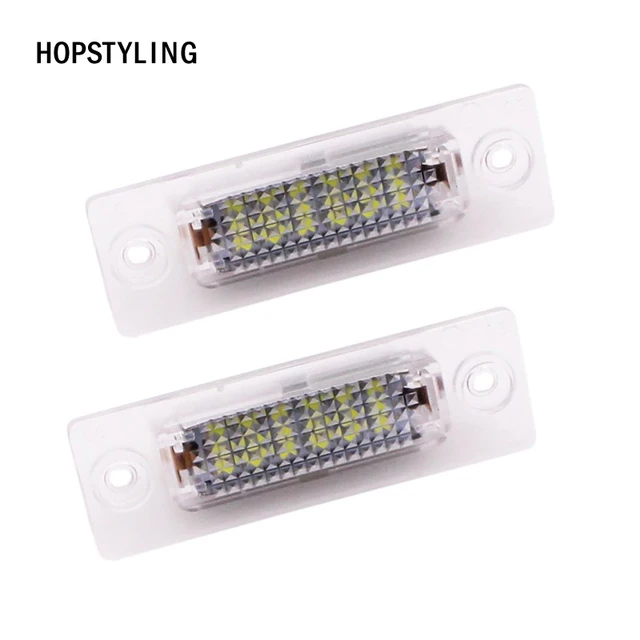 US $9.15 2x For volkswagen Touran Led Number License Plate Lights VW Jetta Passat B5 Caddy T5 Signal Lamp