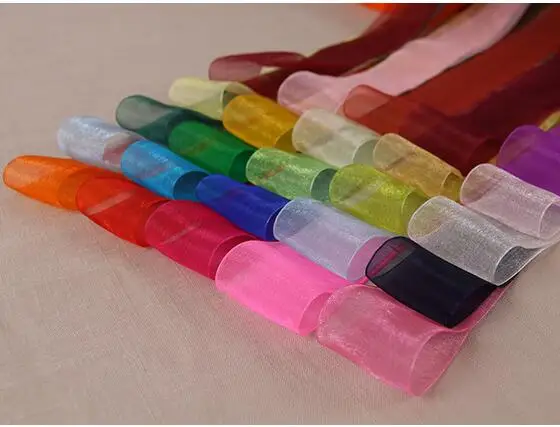 

3mm Cheap Organza Ribbon (20 Meters/lot) Decorative Gift Packing Wedding Crafts Christmas Gift Wrap Handmade DIY Material
